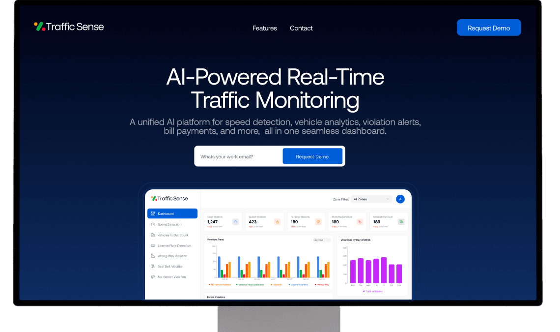 Redefining Urban Traffic   ,[object Object], with AI-Powered ,[object Object], Intelligence
